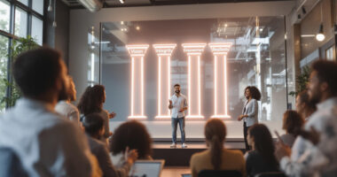 Leadership inspirant : Les 4 piliers pour redéfinir le vrai leader