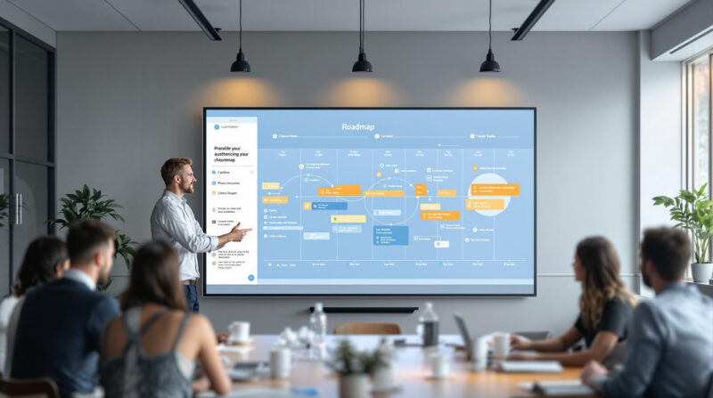 Roadmap projet : modèle simple et astuces de chef de projet