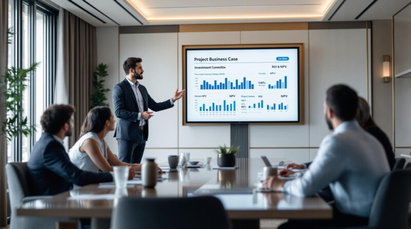 Business Case Efficace : Calcul du ROI, NPV et IRR pour Décideur